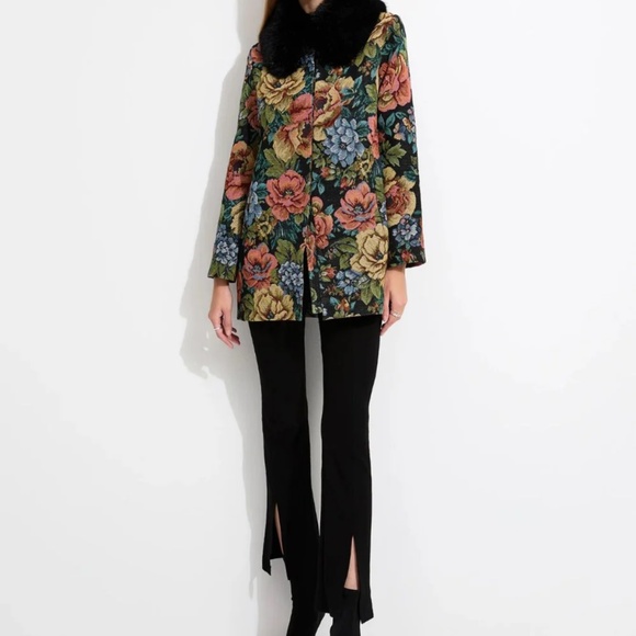 UNREAL FUR MONARCH COAT - SZ. XL - Picture 3 of 6